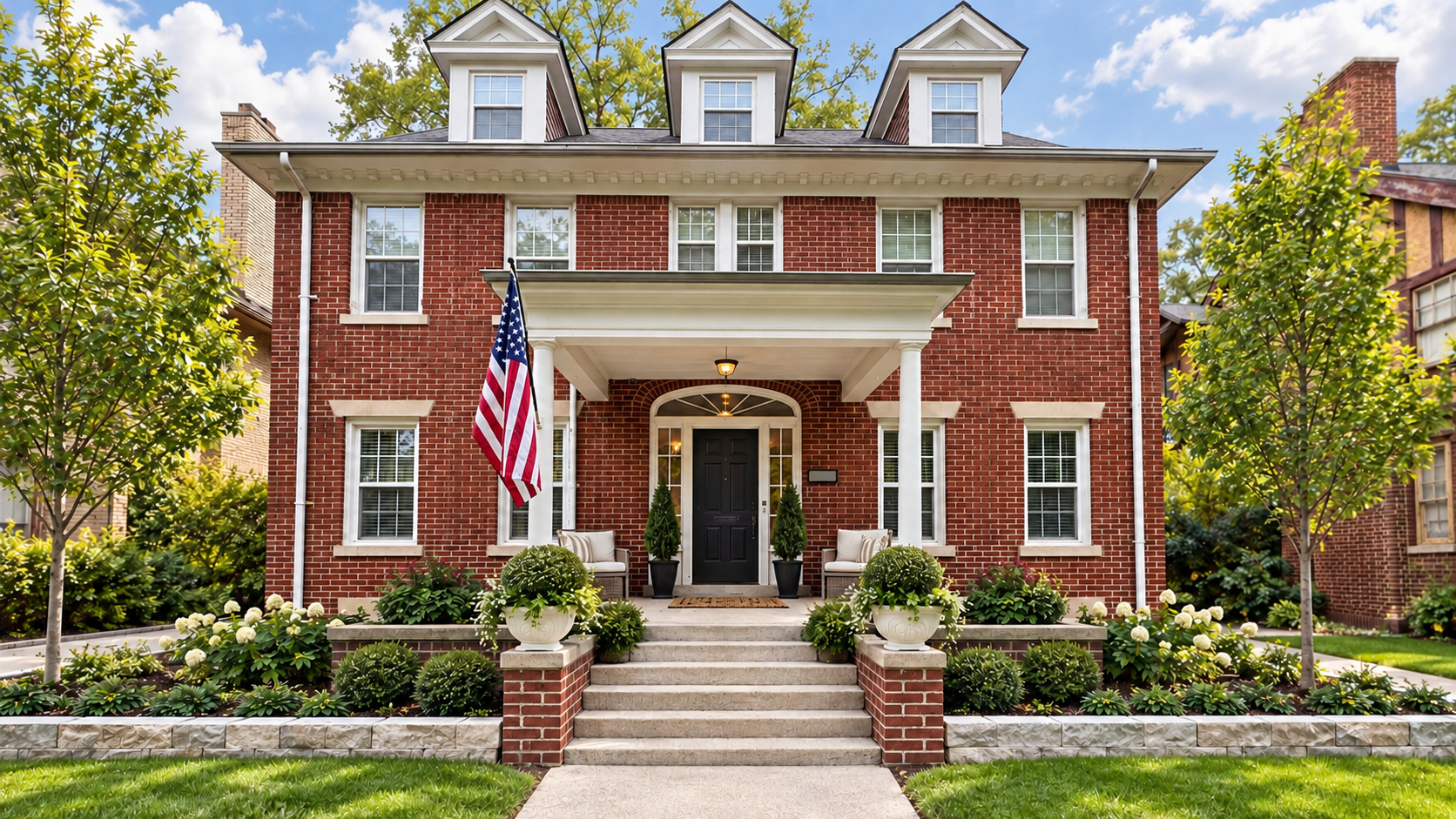 The Meeks House exterior in Detroit